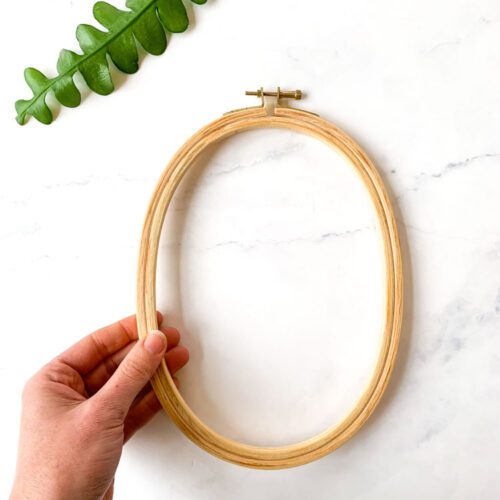 oval embroidery hoop premium quality Studio Koekoek