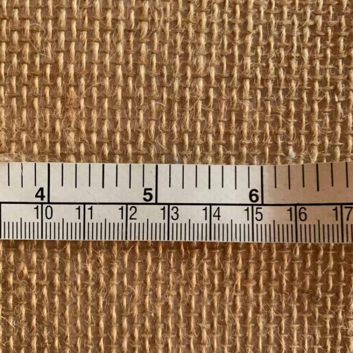 ongeverfde jute voor verstelbare punchnaald 250 gram