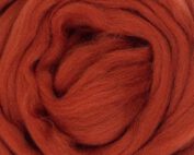 rusty wool roving european wool