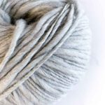 Flamita silver ecological wool