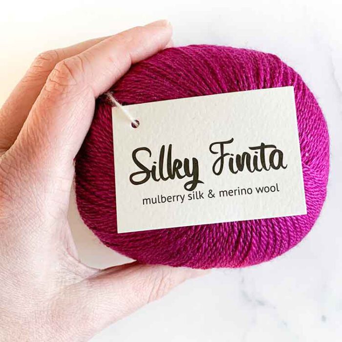 silky finita cylamen luxury yarn