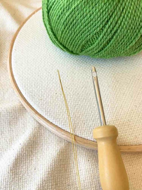 Fine adjustable Punch Needle for sport weight yarn Studio Koekoek