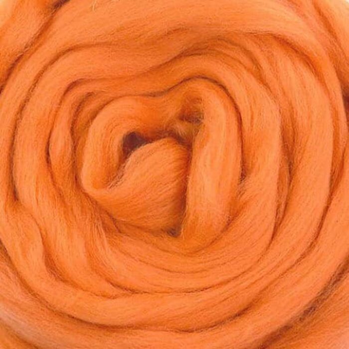 ecologische lontwol oranje