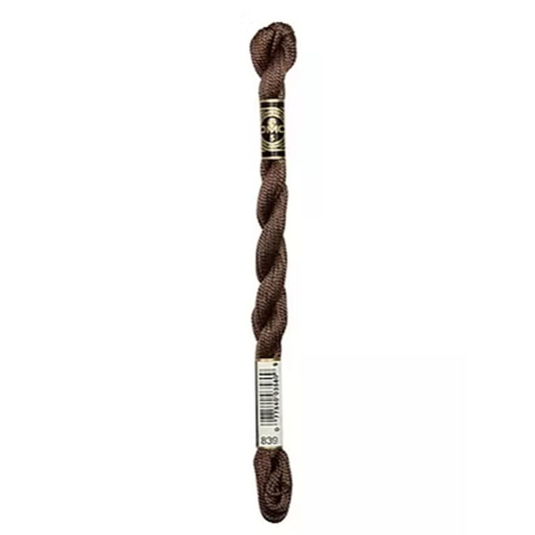 DMC Perle 839 Cotton No.5 - 25 meter skein - Image 2 DMC Perle 839 Cotton No.5 - 25 meter skein - Image 2