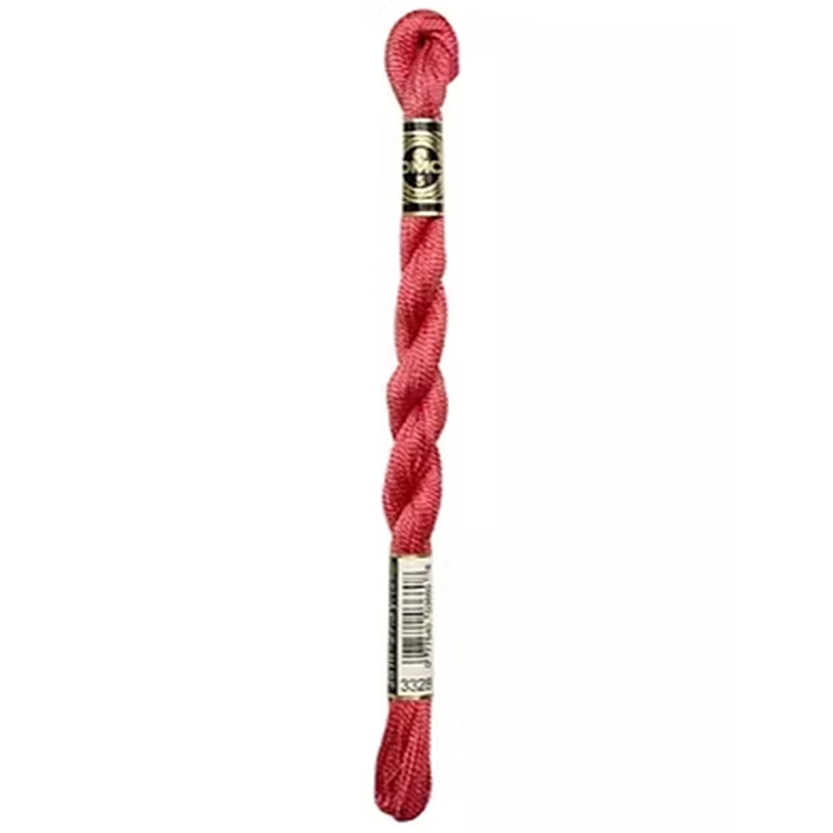 DMC Perle 3328 Cotton No.5 - 25 meter skein - Image 2 DMC Perle 3328 Cotton No.5 - 25 meter skein - Image 2