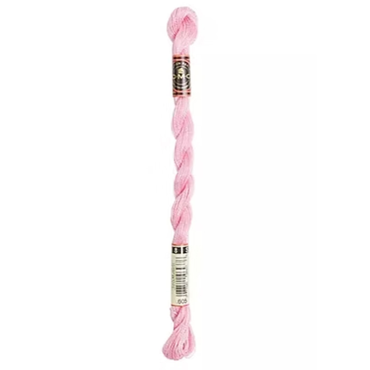 DMC Perle 605 Cotton No.5 - 25 meter skein - Image 2 DMC Perle 605 Cotton No.5 - 25 meter skein - Image 2