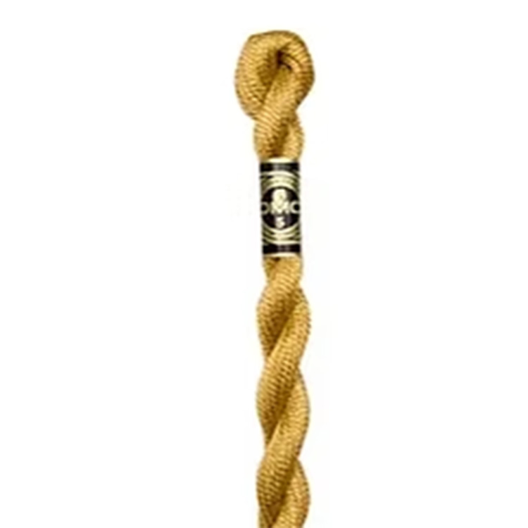 DMC Perle 729 Cotton No.5 - 25 meter skein DMC Perle 729 Cotton No.5 - 25 meter skein