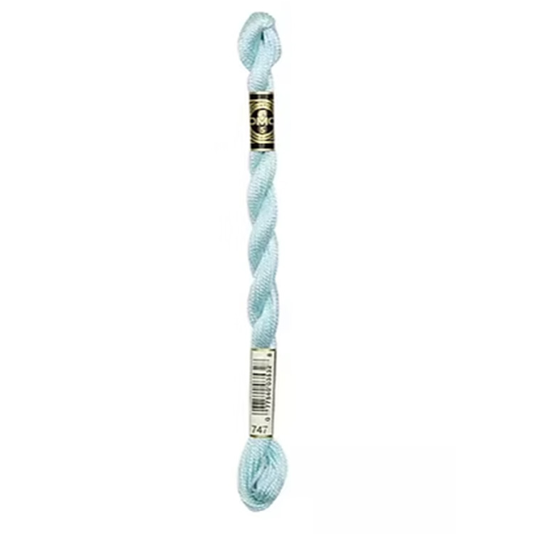 DMC Perle 747 Cotton No.5 - 25 meter skein - Image 2 DMC Perle 747 Cotton No.5 - 25 meter skein - Image 2