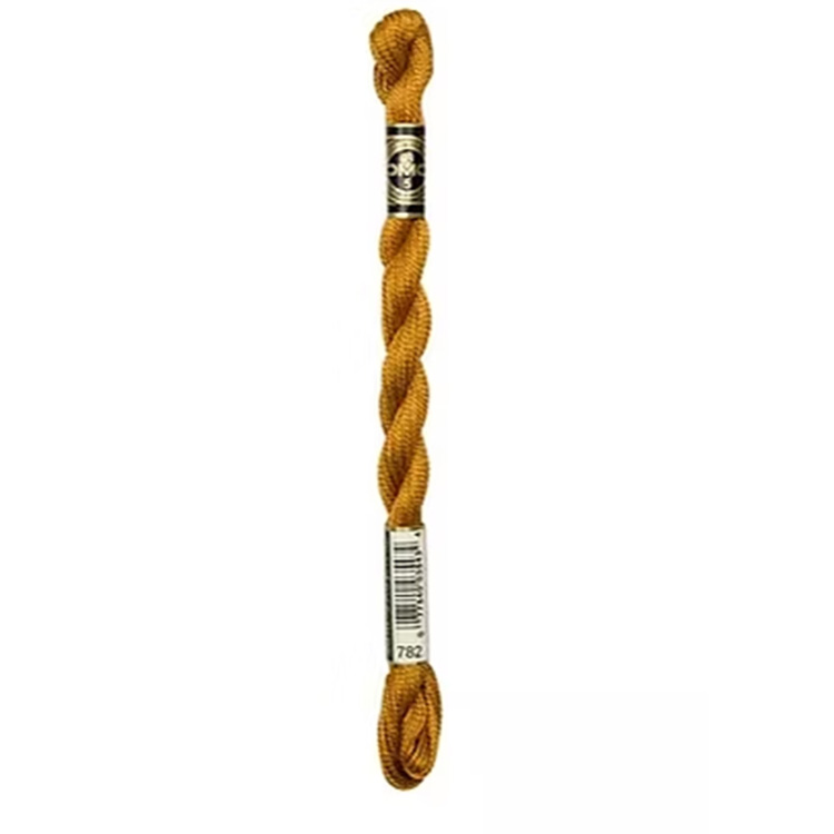 DMC Perle 782 Cotton No.5 - 25 meter skein - Image 2 DMC Perle 782 Cotton No.5 - 25 meter skein - Image 2