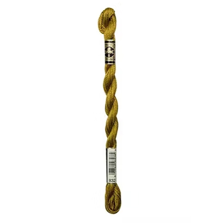 DMC Perle 832 Cotton No.5 - 25 meter skein - Image 2 DMC Perle 832 Cotton No.5 - 25 meter skein - Image 2