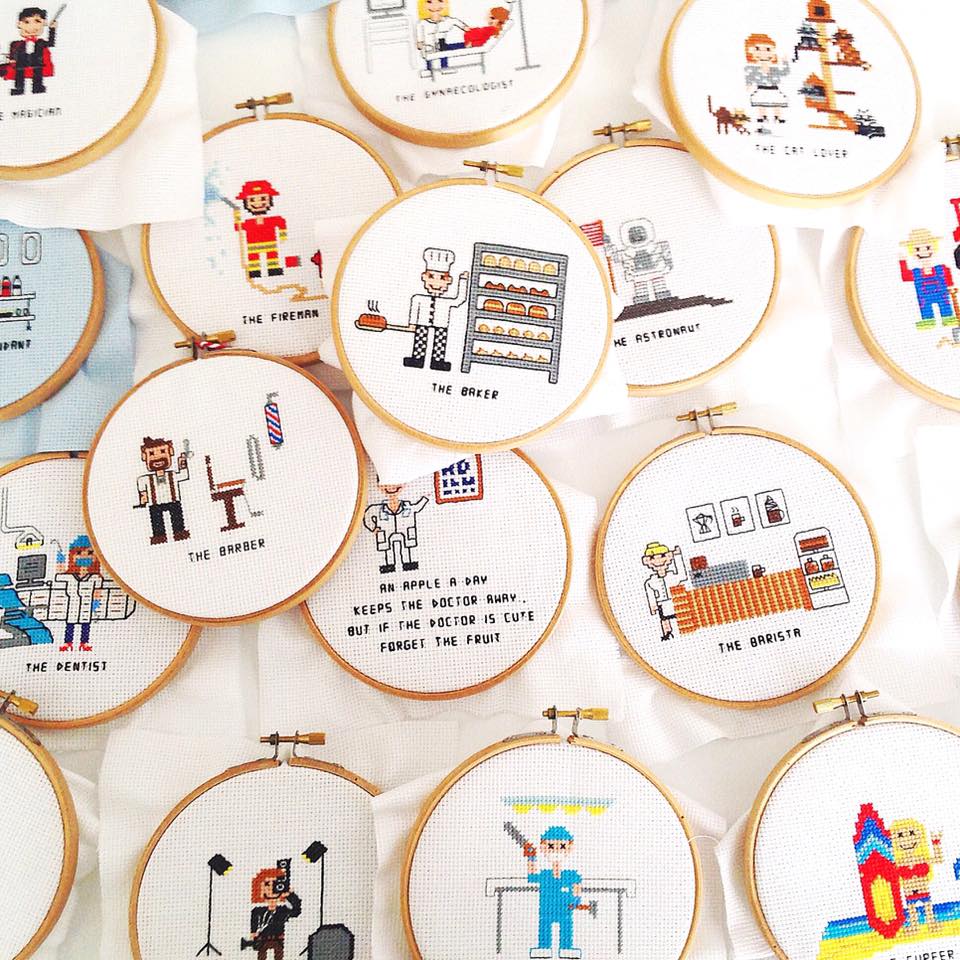 Stitch a job cross stitch patterns Trendy Gifts for co-workers you like to keep for yourself