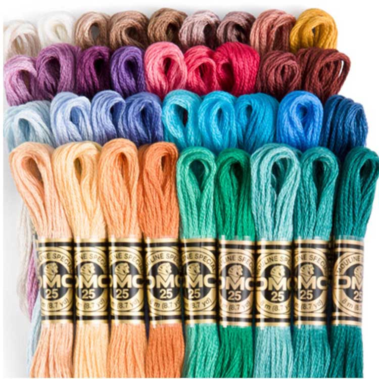 Threads & Yarns - Embroidery Floss - DMC