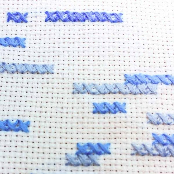 How to Stitch over 2 Cross Stitch Instructions for beginners Studio