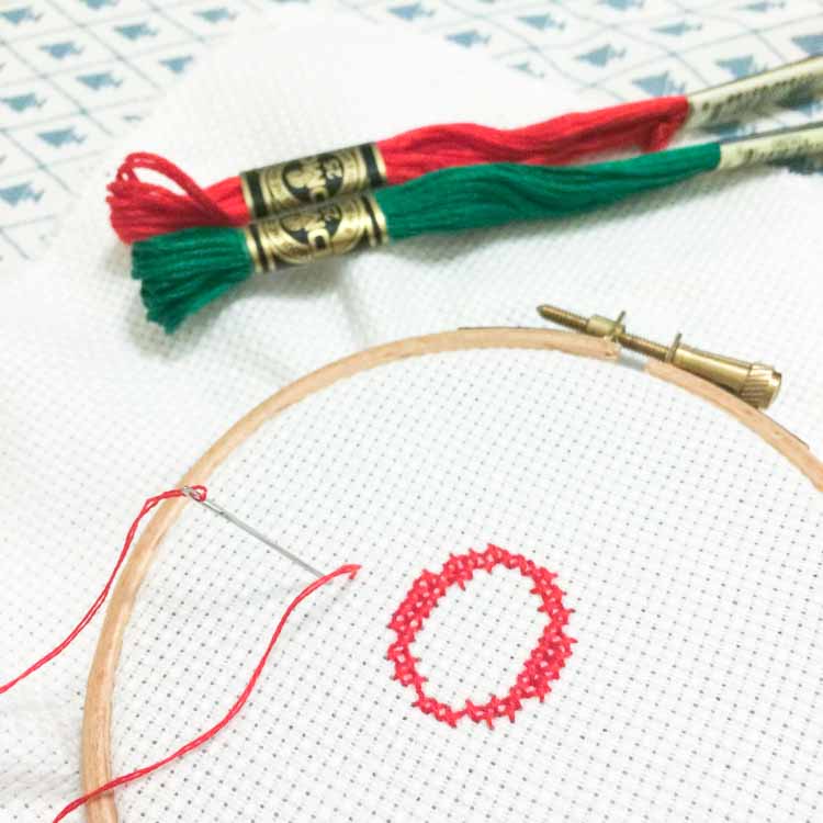 how to read a cross stitch chart joy christmas cross stitch pattern-5