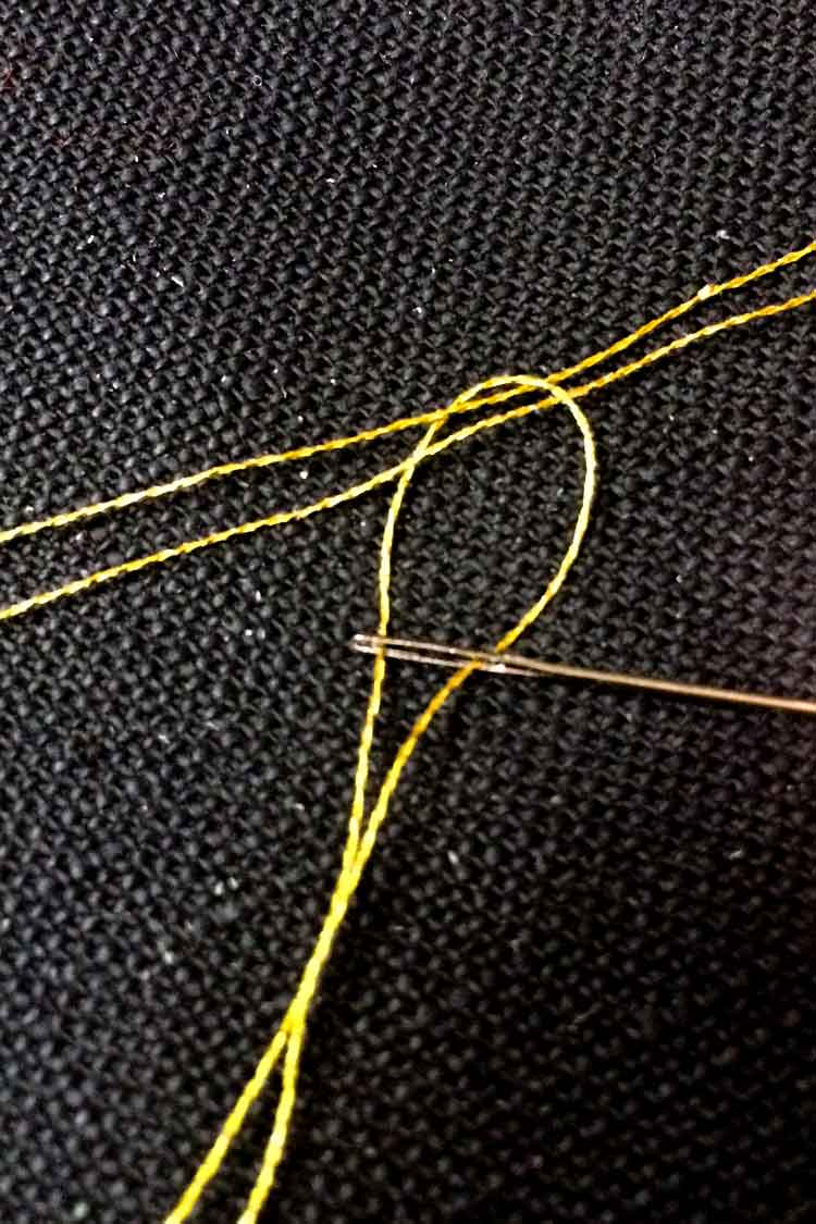 Stitching over 4