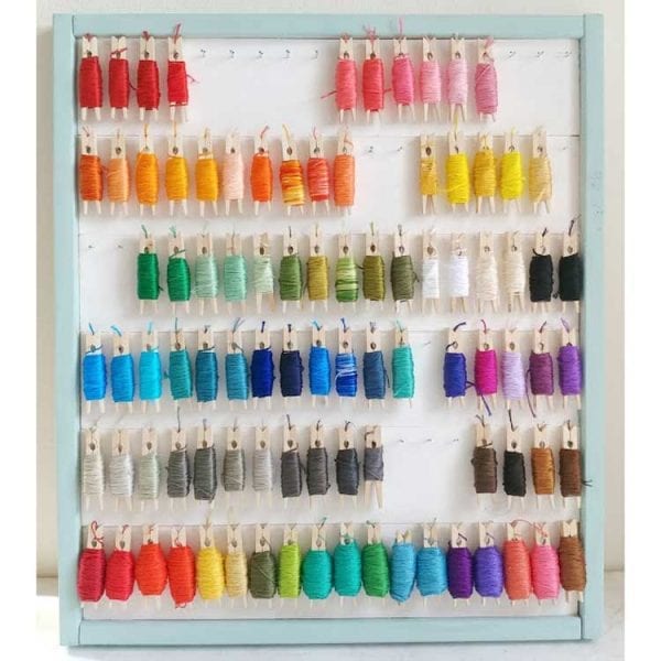 Embroidery Floss Display and Storage Ideas Studio Koekoek