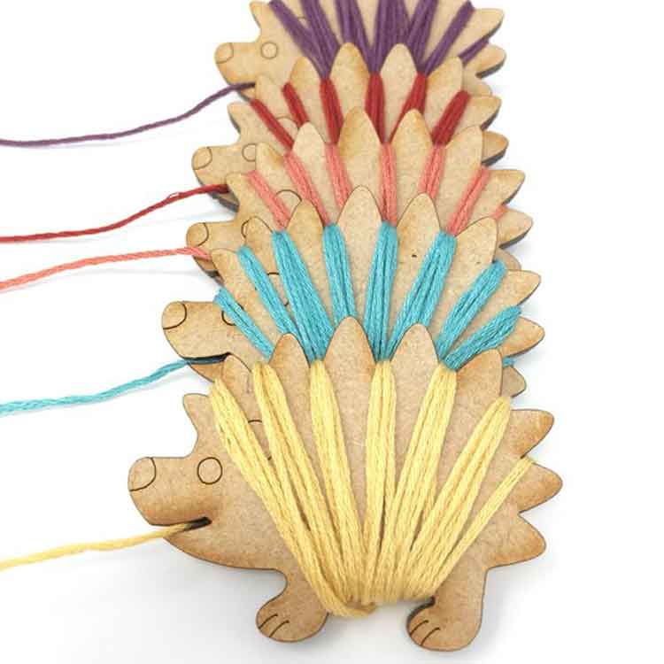 Embroidery floss bobbins