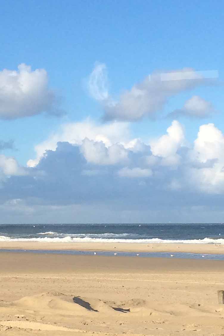 quiet spots near amsterdam zandvoort beach