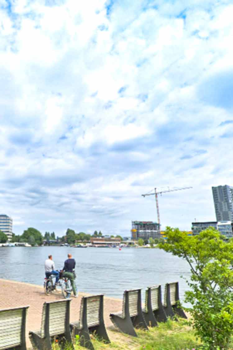 martin luther kingpark amstel rivier stille plek voor kruissteek borduren