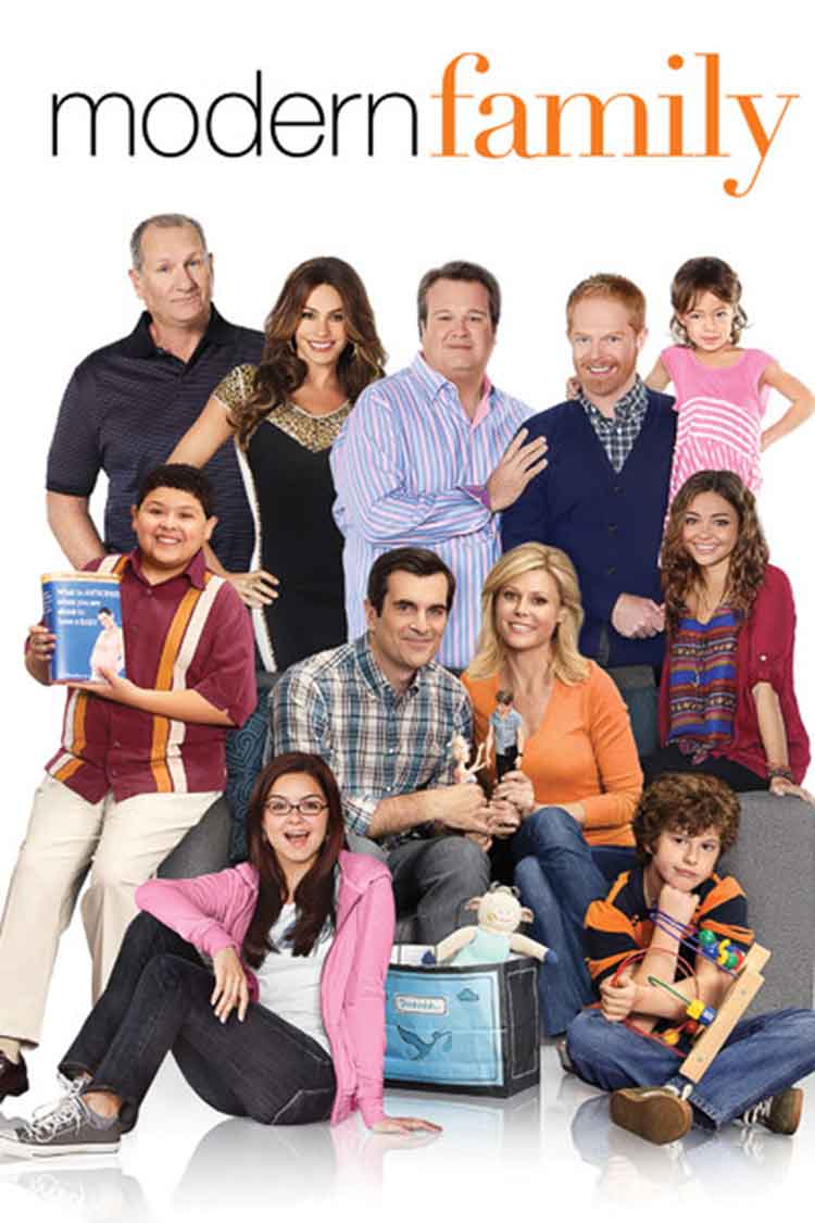 modern family series to watch while weaving