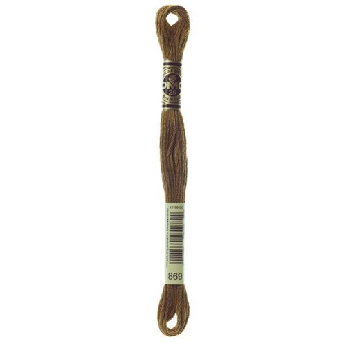 DMC 869 - Embroidery Floss Skein 8m - Studio Koekoek | sustainable ...