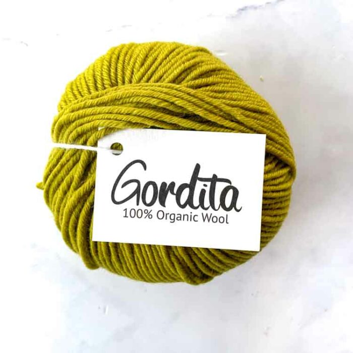 Gordita ecological merino wool Messing