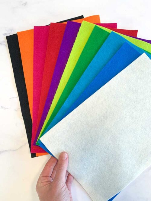 51000 wolvilt set 10 vellen 20 x 30 cm kleurset 3-2