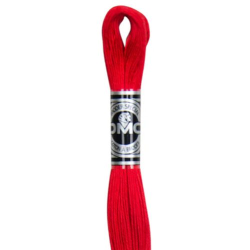 DMC cotton a broder 666 embroidery thread
