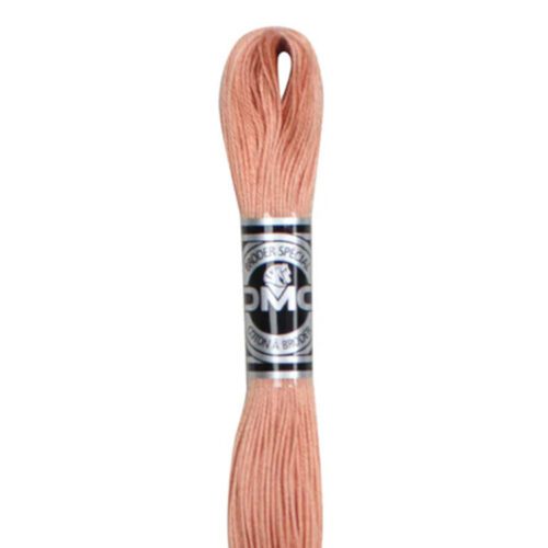 DMC cotton a broder 758 embroidery thread