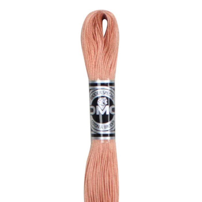 DMC cotton a broder 758 embroidery thread