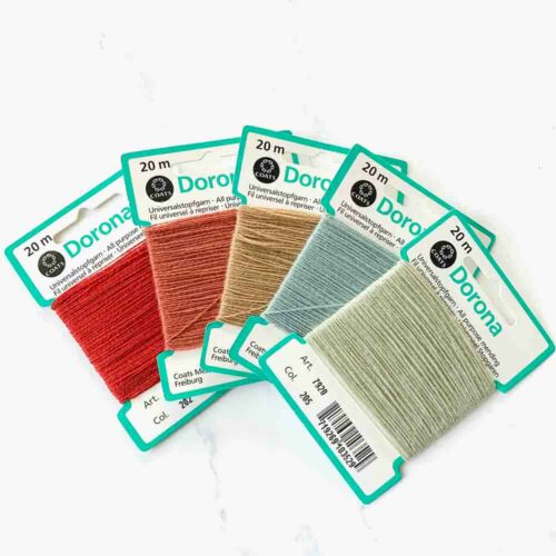 Dorona mending thread set of 5 colors 515