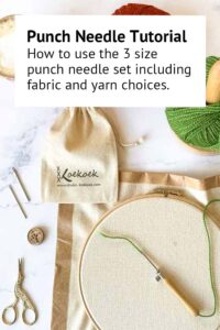 Foundation Cloth, Yarn and Punch Needle Pairing – With Autumn