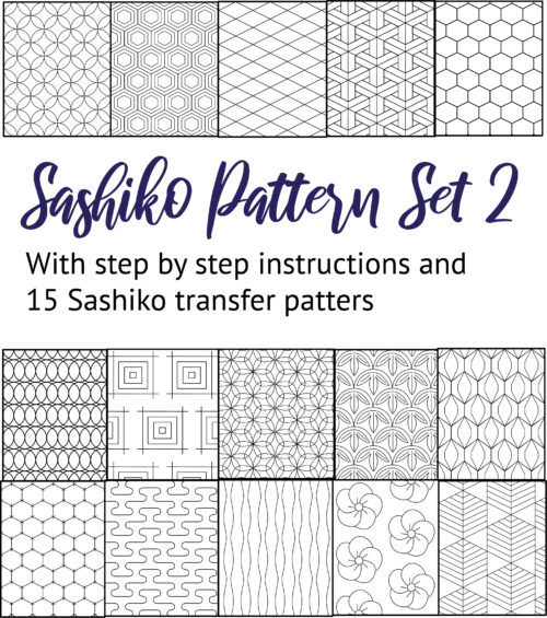Sashiko patronen e-book 2