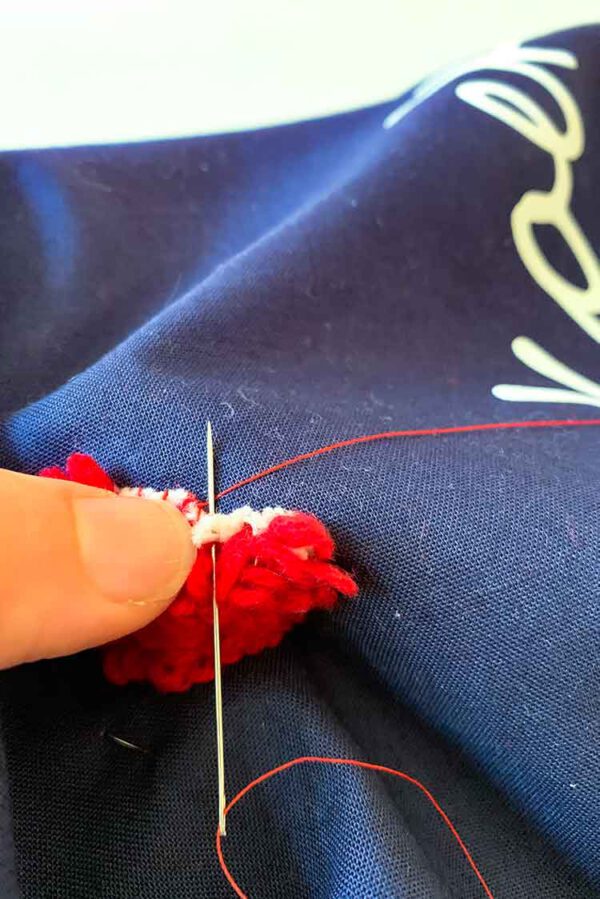 How to make punch needle patches Iron on patches from punch needle