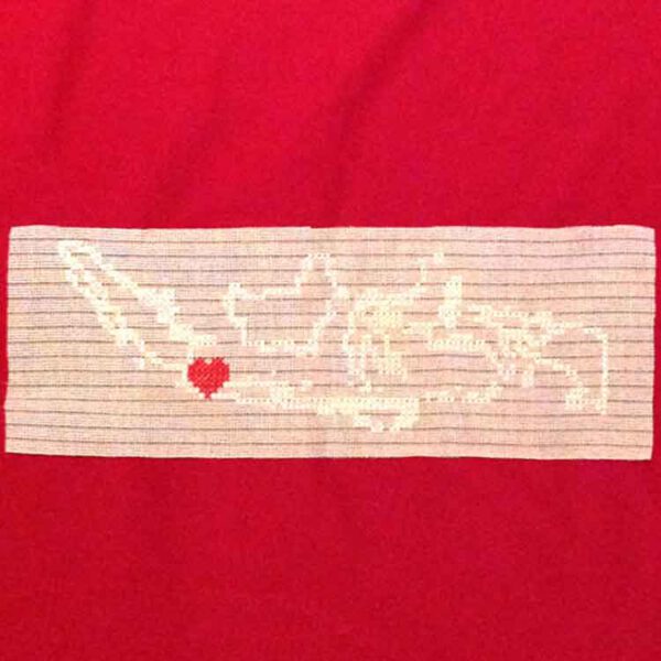 Cross Stitch Tutorial waste Canvas Studio Koekoek