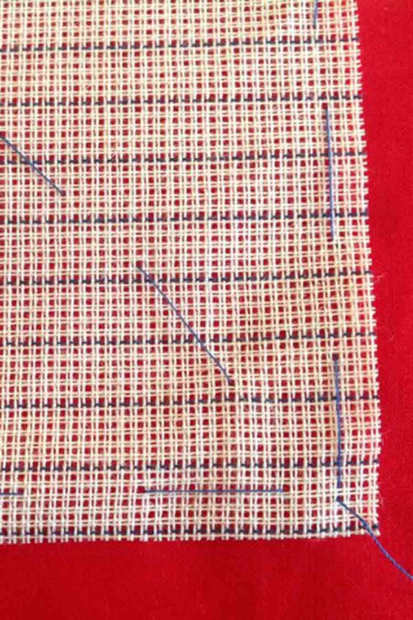 Cross Stitch Tutorial waste Canvas Studio Koekoek