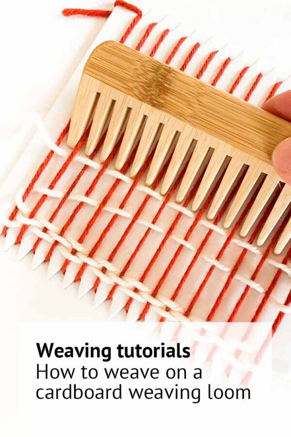Weaving terminology glossary Studio Koekoek sustainable craft kits