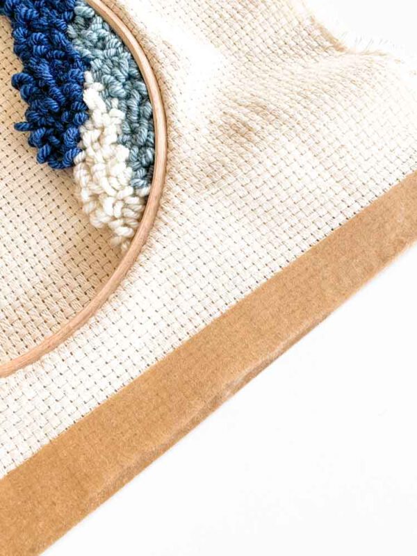 The quickest way to stop embroidery fabric from fraying Koekoek