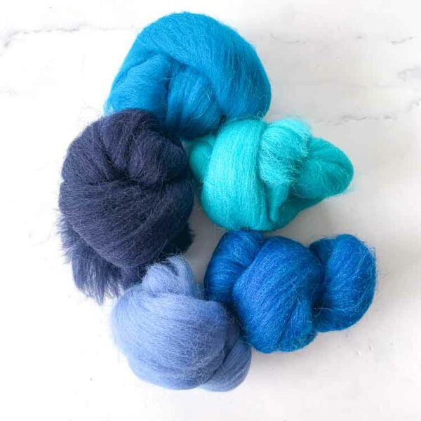 Wool roving - Studio Koekoek | sustainable craft kits and supplies