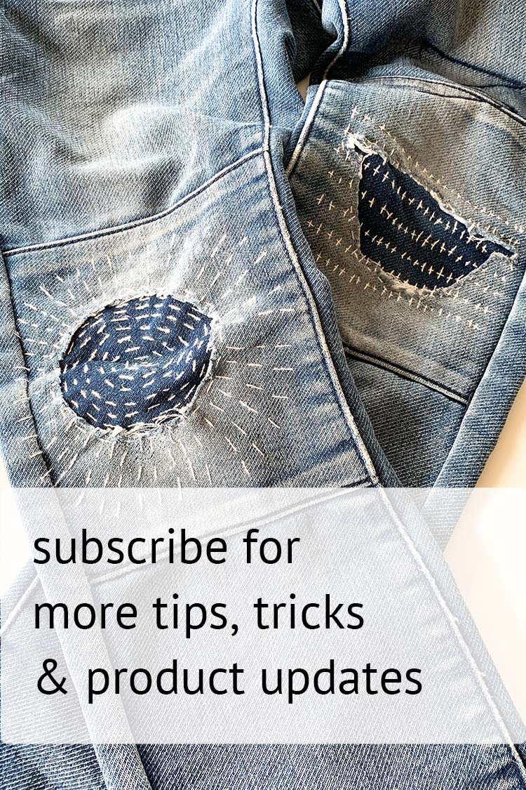 subscribe visible mending newsletter