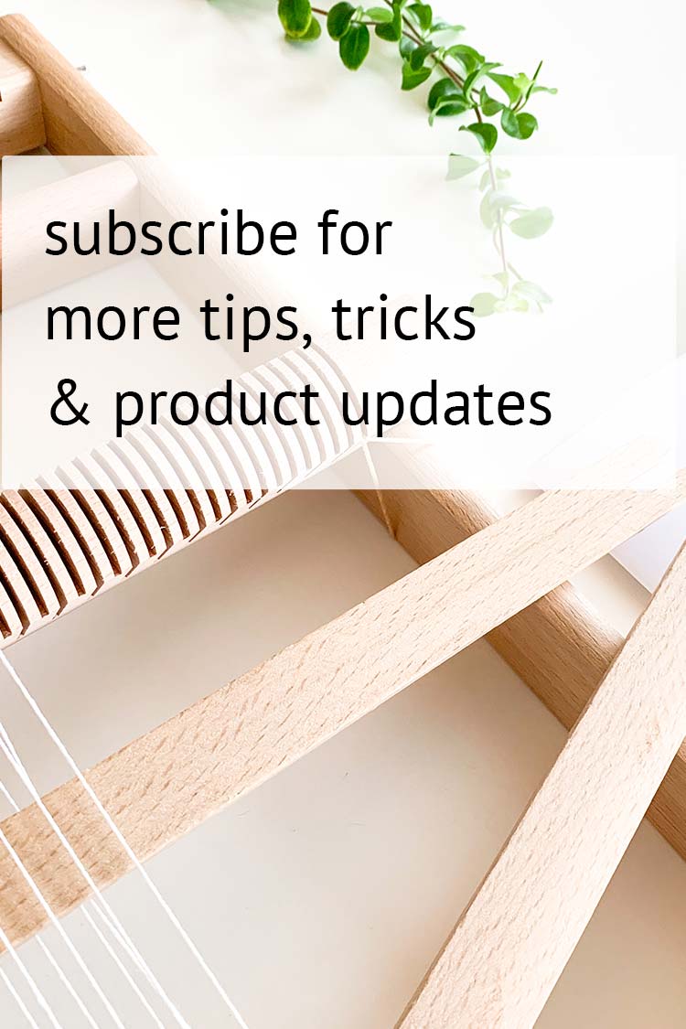 subscribe weaving blog