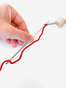 threading the ergonomic punch needle