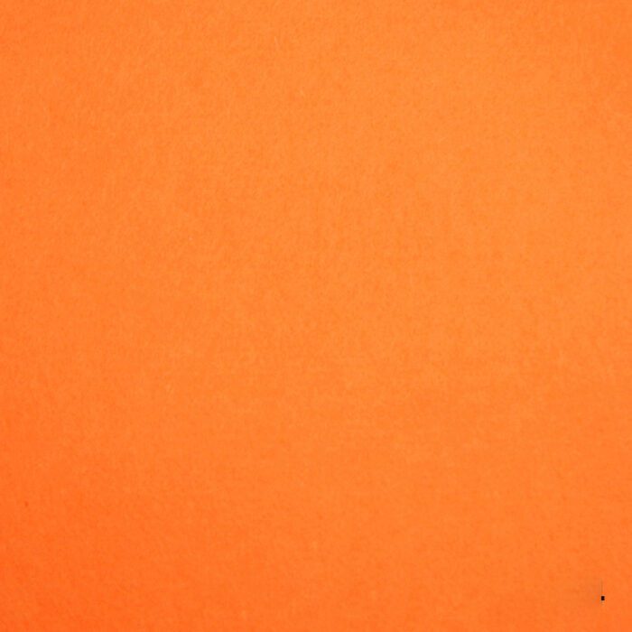 100% Wool Felt Sheet 20 x 30 cm. European wool felt 1mm. Light Orange 104.