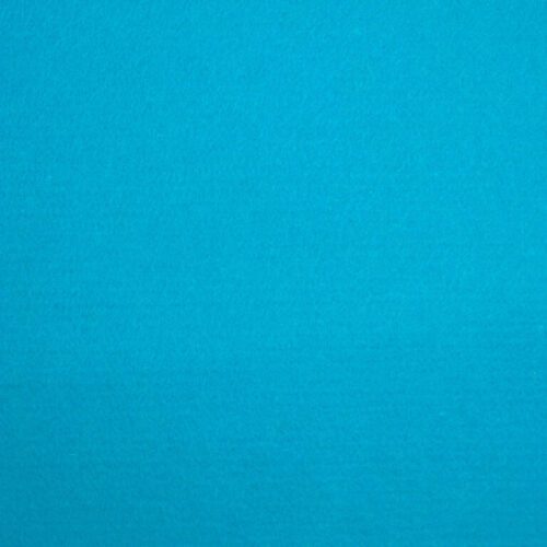 100 procent wool felt color turquoise blue