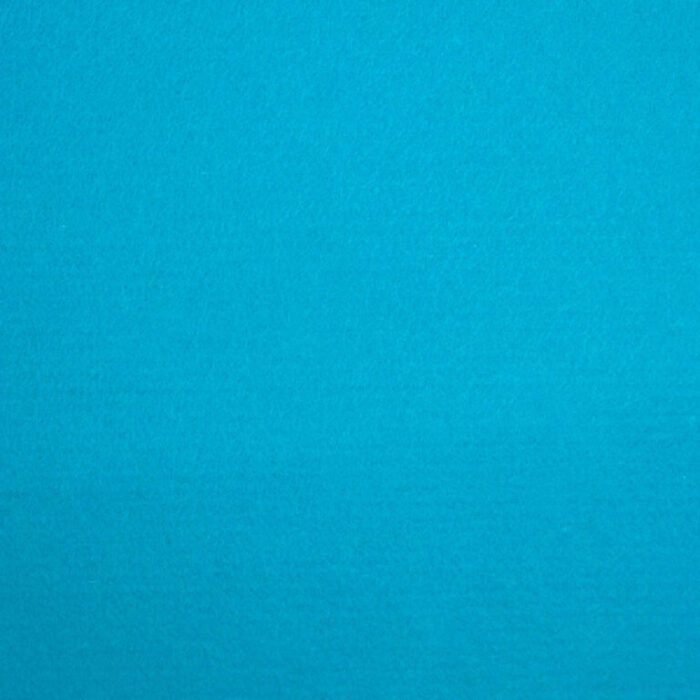 100 procent wool felt color turquoise blue